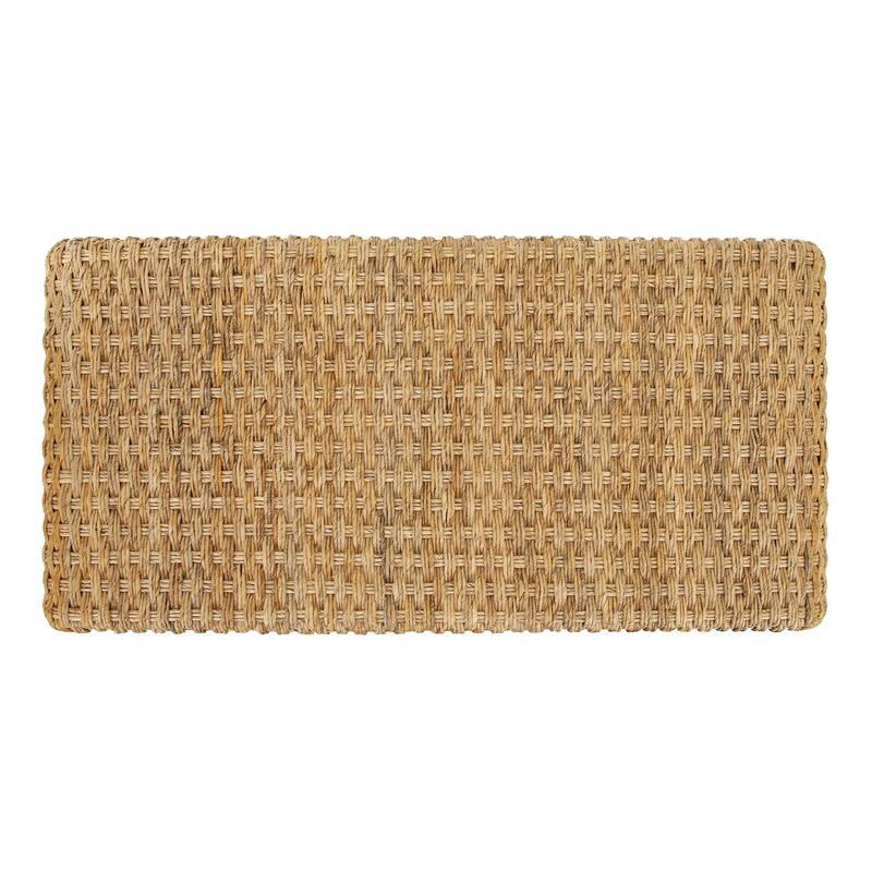 NPD Furniture Vaine Bohemian Woven Abaca Coffee Table or End Table