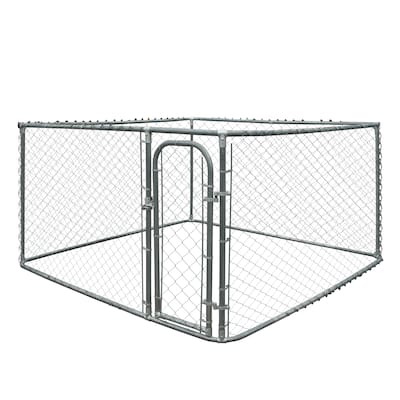 ALEKO DIY Box Dog Kennel Chain Link Pet System