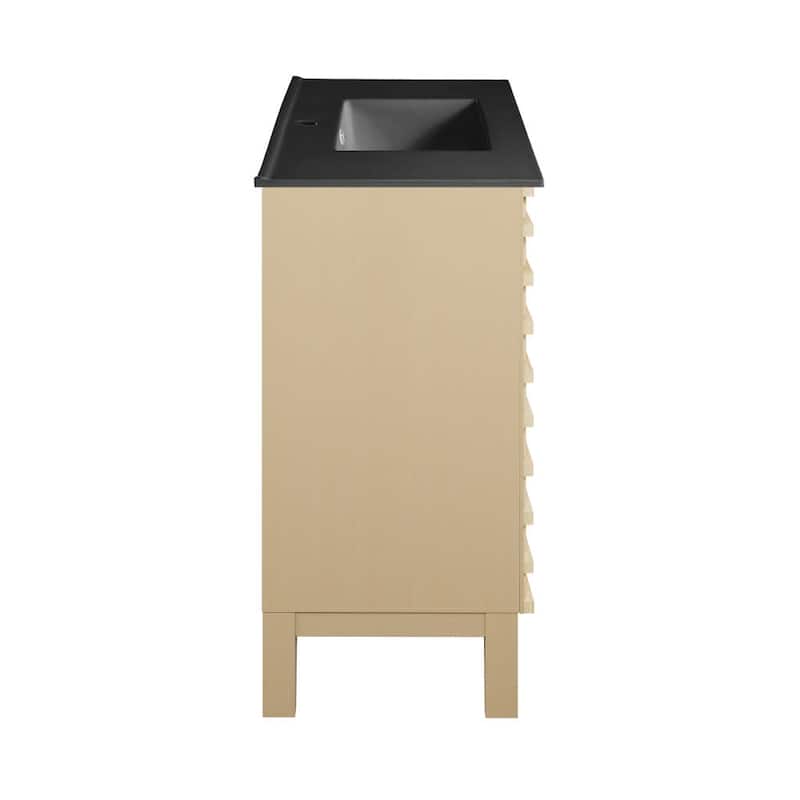 Swiss Madison SM-BV471MB Cascade 37" Free Standing Single Basin Vanity