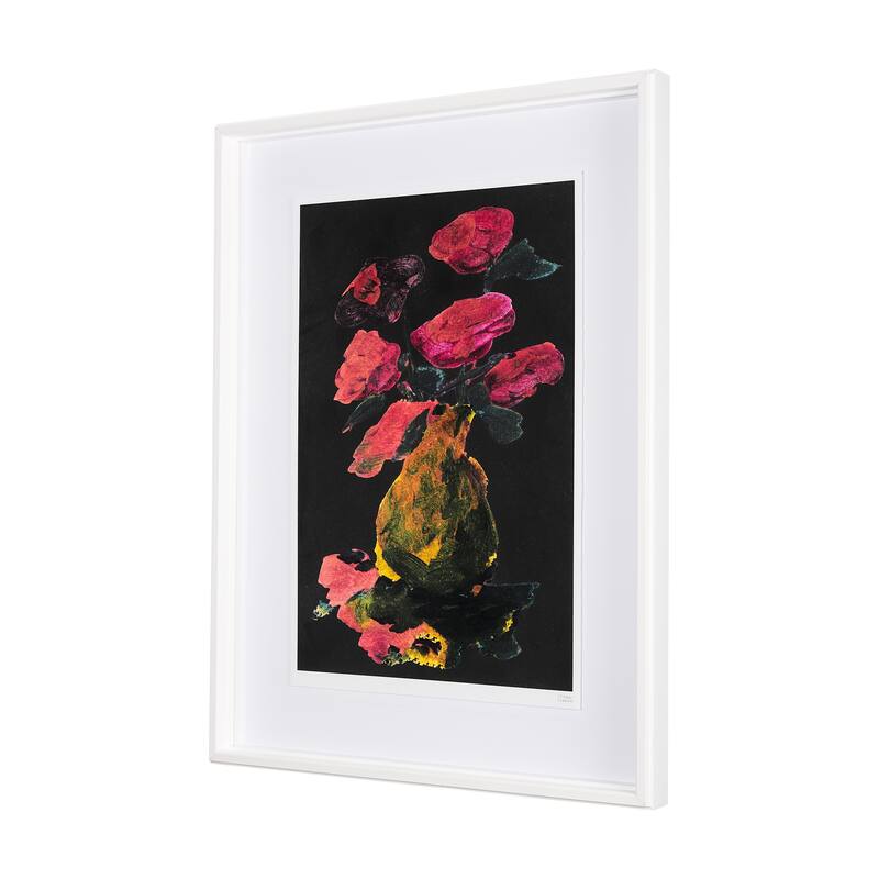 Midnight Flower I Framed Art Print