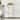 Arcilla Elemental - White Metal Rolling 3 Shelves Kitchen Home Bar Cart
