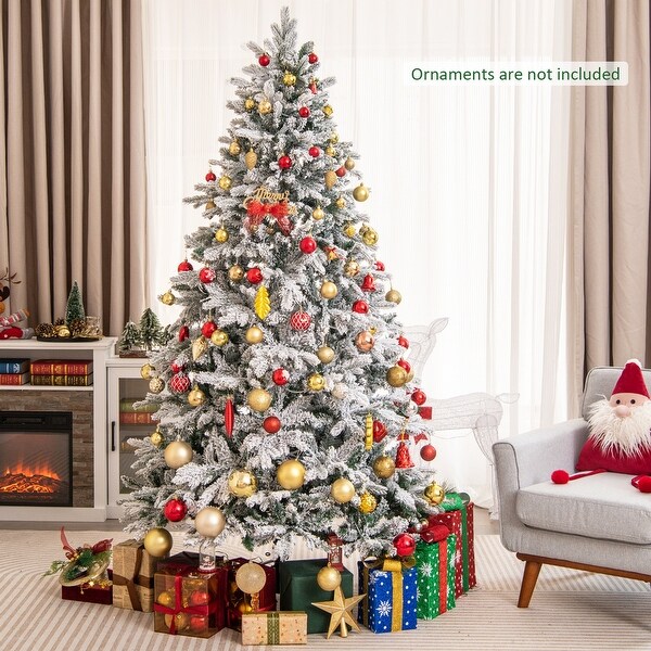7 foot pre lit tree cheap