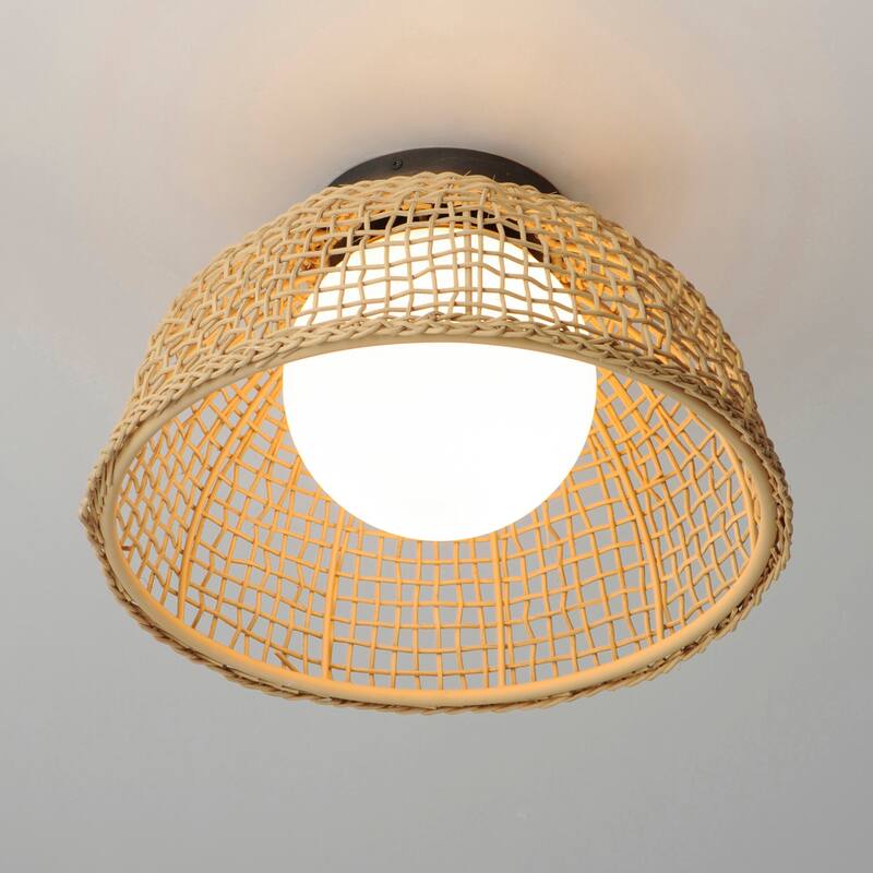 Maxim 22470 Cestino 16" Wide Flush Mount Ceiling Fixture