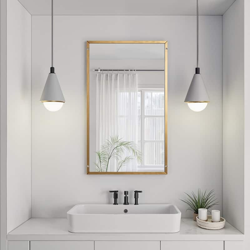Full Length Free Standing Body Mirror Metal Framed Wall Mirror Large Floor Mirror
