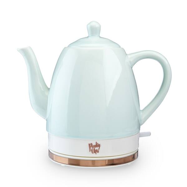 Noelle Ceramic Electric Tea Kettle by Pinky Up - 9 x 6 - On Sale - Bed  Bath u0026 Beyond - 32679186