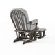 preview thumbnail 26 of 36, Forever Eclectic Cozy Glider Rocker and Ottoman