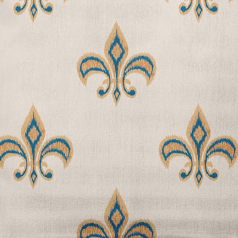 Fleur de Lis Indoor/Outdoor Throw Pillow