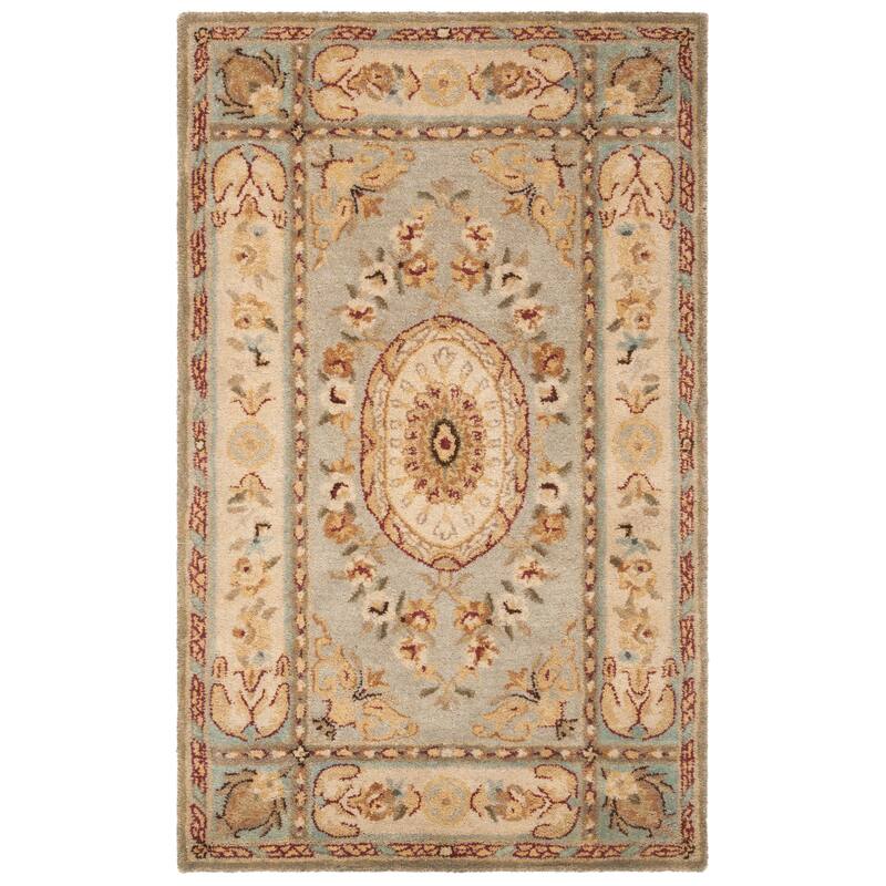 SAFAVIEH Handmade Bergama Mirjami Oriental Hand-spun Wool Rug