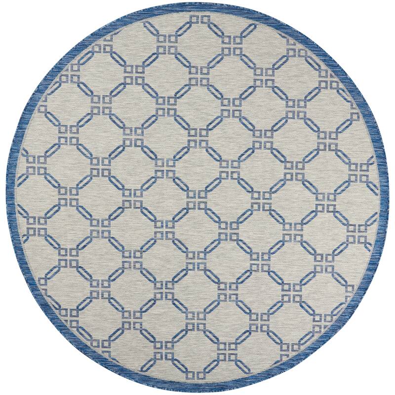 Nourison Garden Party Geometric Casual Indoor/Outdoor Area Rug