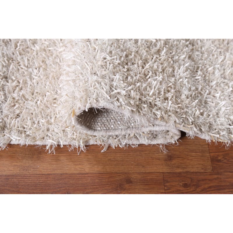 Abstract Contemporary Shaggy Oriental Home Decor Rug Bedroom Carpet - 2'0" x 3'8"