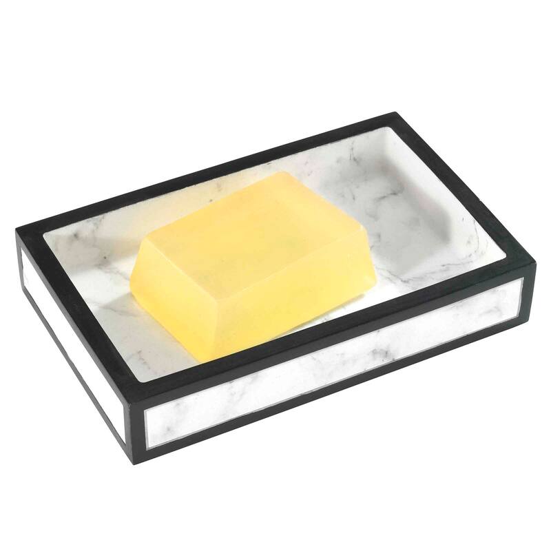 Avanti Linens Jasper Soap Dish - White - Soap Dish