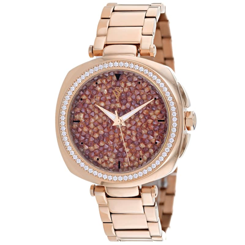 Christian Van Sant Women's Mirabella Orange Dial Watch - CV0493 - 6 (36)
