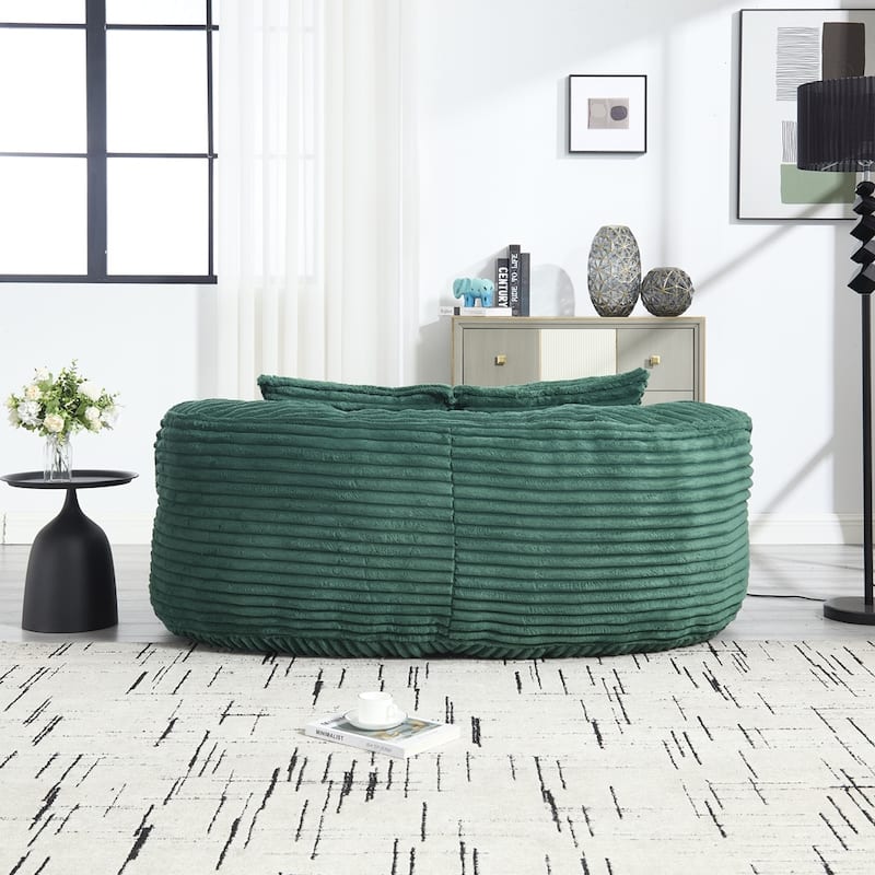 Comfort Lounger High Back Bean Bag Chair