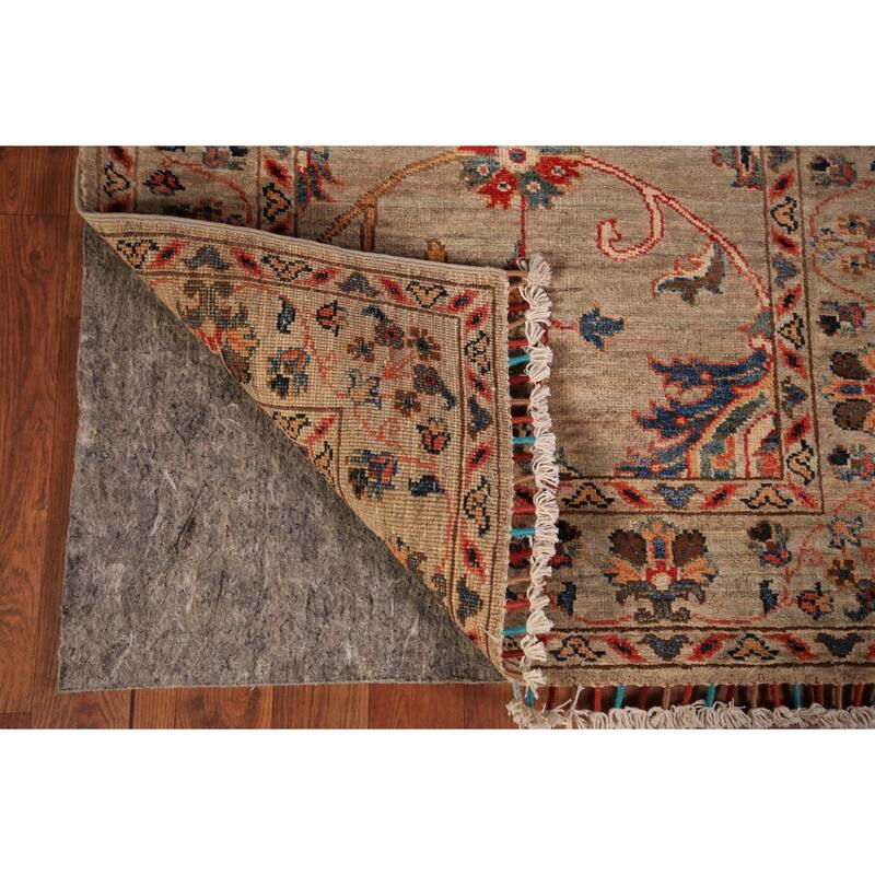 Vegetable Dye Ziegler Oriental Runner Rug Hand-Knotted Wool Carpet - 2'9" x 9'9"