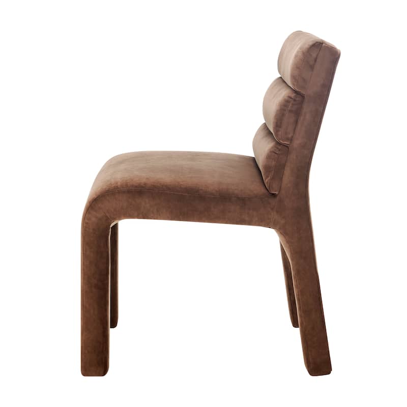 NPD Furniture Josie Velvet Dining Side Chair (Set of 2)