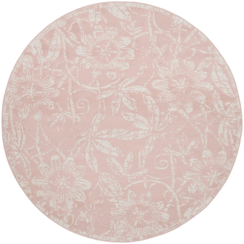 Nourison Whimsicle Country Farmhouse Floral Area Rug