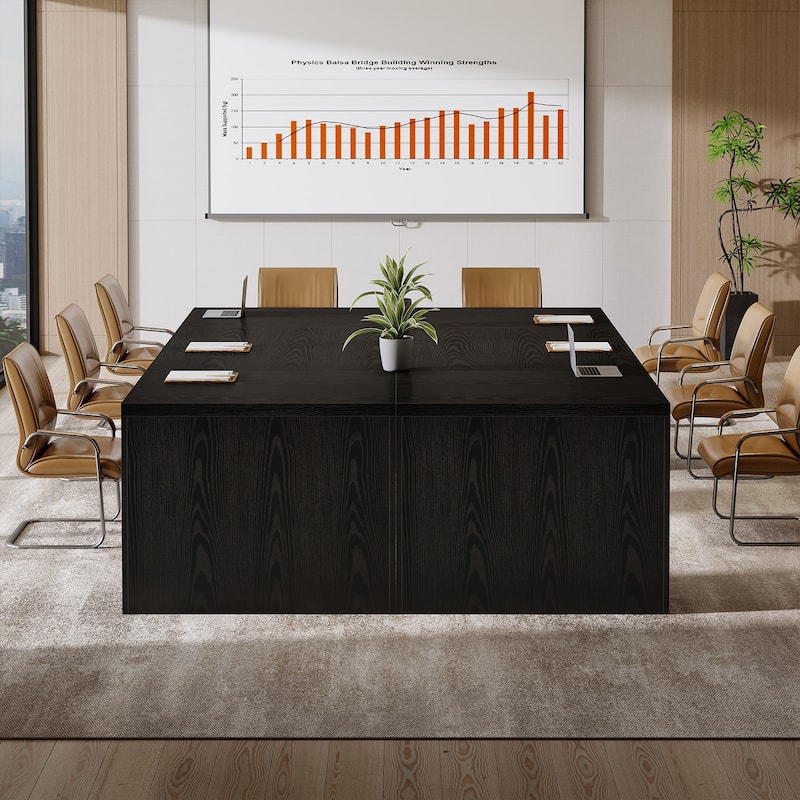 71" Conference Table, Executive Meeting Table, Office Business Desk Accent Meeting Table