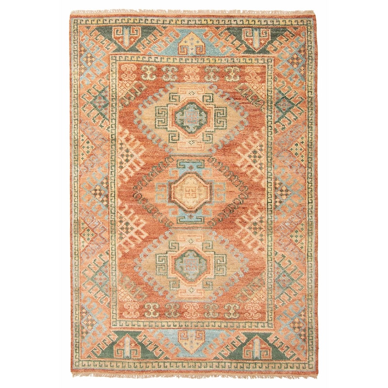 ECARPETGALLERY Hand-knotted Jules Serapi Copper Wool Rug - 5'3 x 7'10 - Copper - 5'3 x 7'10