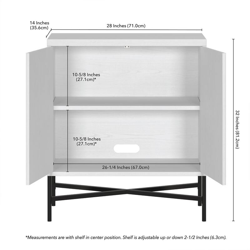 Brighton 28" Wide Rectangular Accent Cabinet - 28" Wide