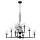 preview thumbnail 2 of 7, Hunter Kerrison Chandelier - Dining Room, Entry - Contemporary, Transitional, Industrial, Rustic