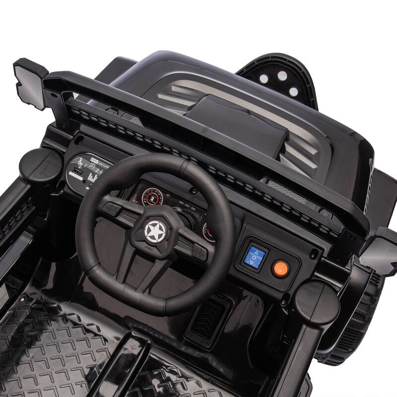 Kids Ride-On Electric Truck 12V with Remote & Learning Features - Xmas Gift