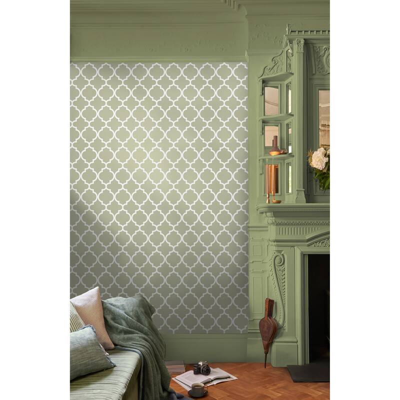 Graham & Brown Trellia Sage Wallpaper