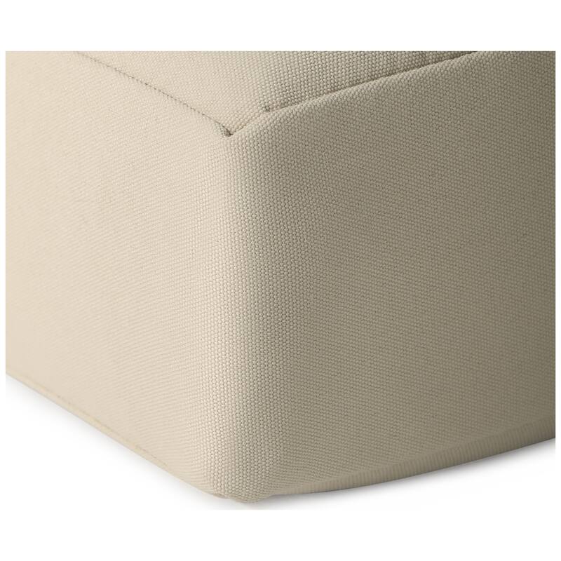 Fading Free All Weather Outdoor Patio Seat Cushions (Set of 2) - Without Welt