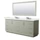 Option Light Green / White Quartz Top / Brushed Nickel