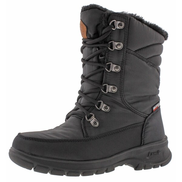 Kamik Bronx Women's Waterproof Nylon Snow Boots Lined