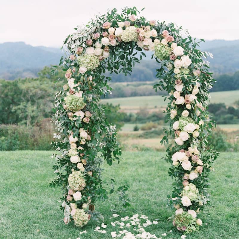 Adjustable Metal Garden Arch Trellis