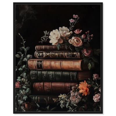 Stacked Wisdom Canvas by Art Remedy