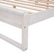 preview thumbnail 12 of 10, Modern Simple Full Size Platform Bed w/ Storage Headboard, Sockets & USB Ports Storage Bed for Kids Teens Adults, Antique White
