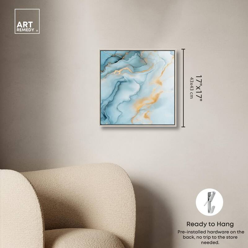 Precious Flow Canvas by Art Remedy