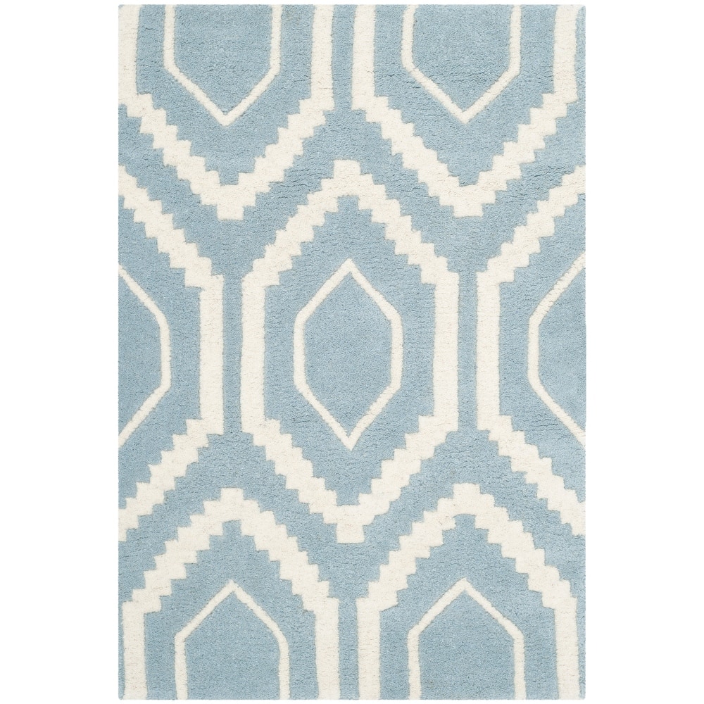 SAFAVIEH Handmade Chatham Altrud Moroccan Modern Wool Rug