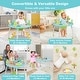 preview thumbnail 31 of 30, Costway 5-in-1 Baby Activity Center with Rotating Seat Removable Toys - See Details