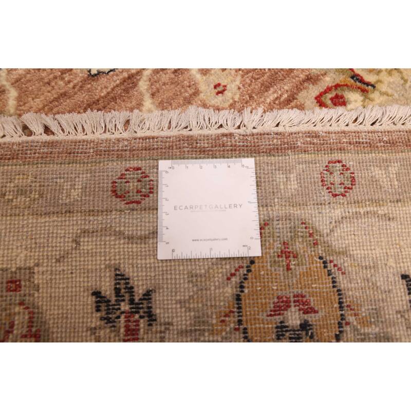 ECARPETGALLERY Hand-knotted Jamshidpour Brown Wool Rug - 5'6 x 8'1