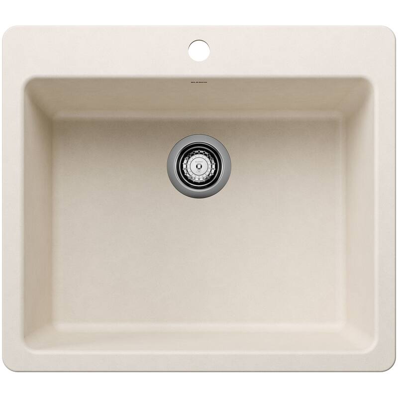 Blanco 443221 Liven 25" Drop-In/Undermount Single Basin SILGRANIT