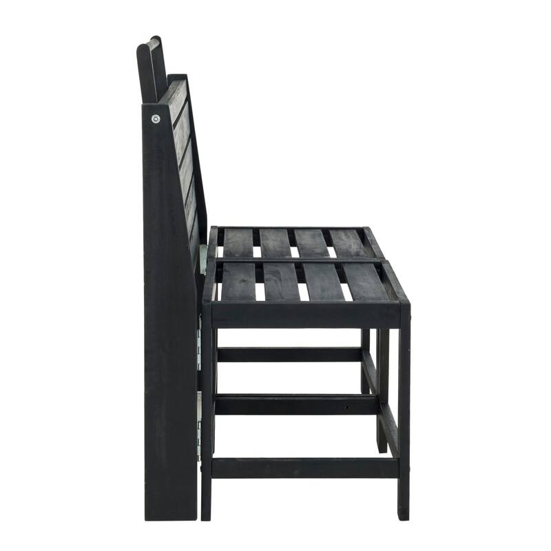 SAFAVIEH Outdoor Amina Transformer Bench - 63Wx20Dx32H