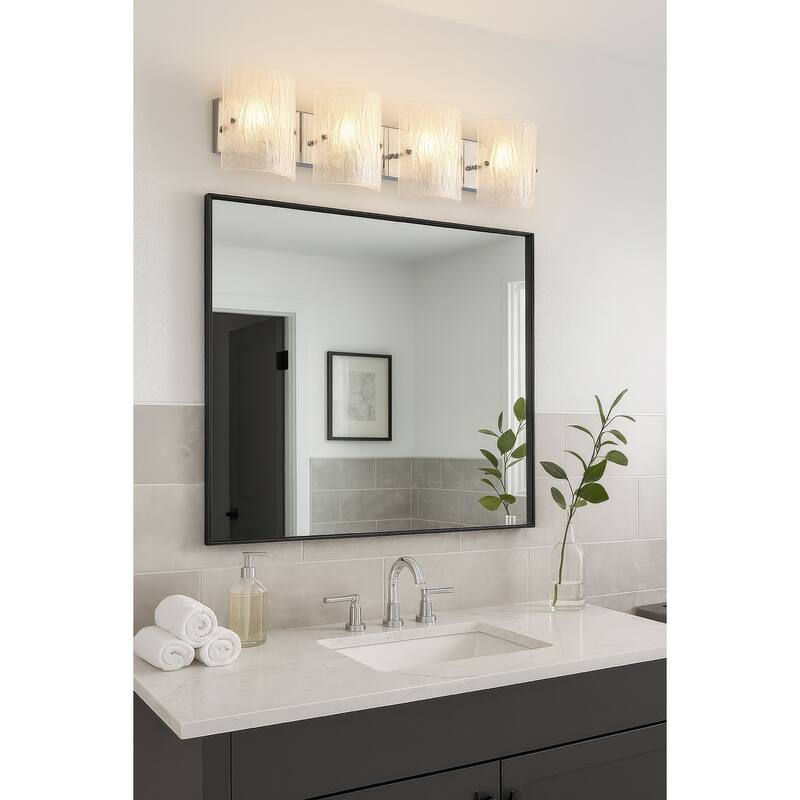 Varaluz Brilliance Bathroom Vanity Light - Chrome - 4-Light