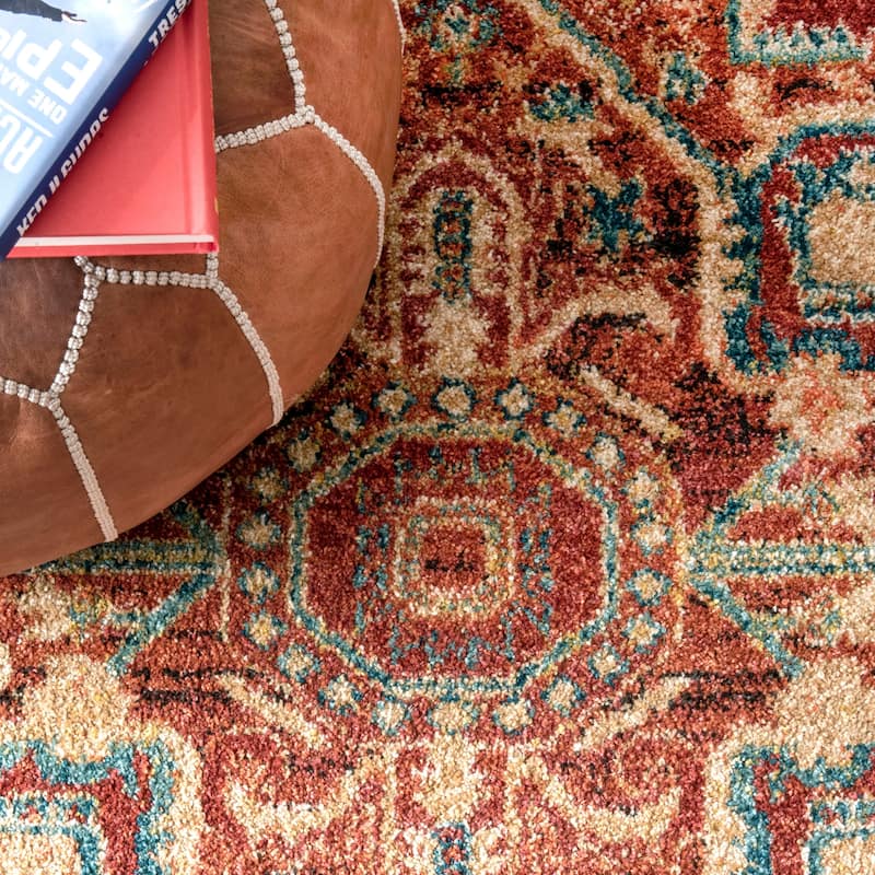 Nuloom Tabetha Tribal Medallion Area Rug