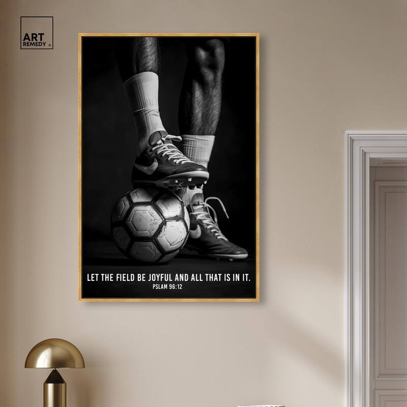 Let the Field be Joyful Canvas by Art Remedy