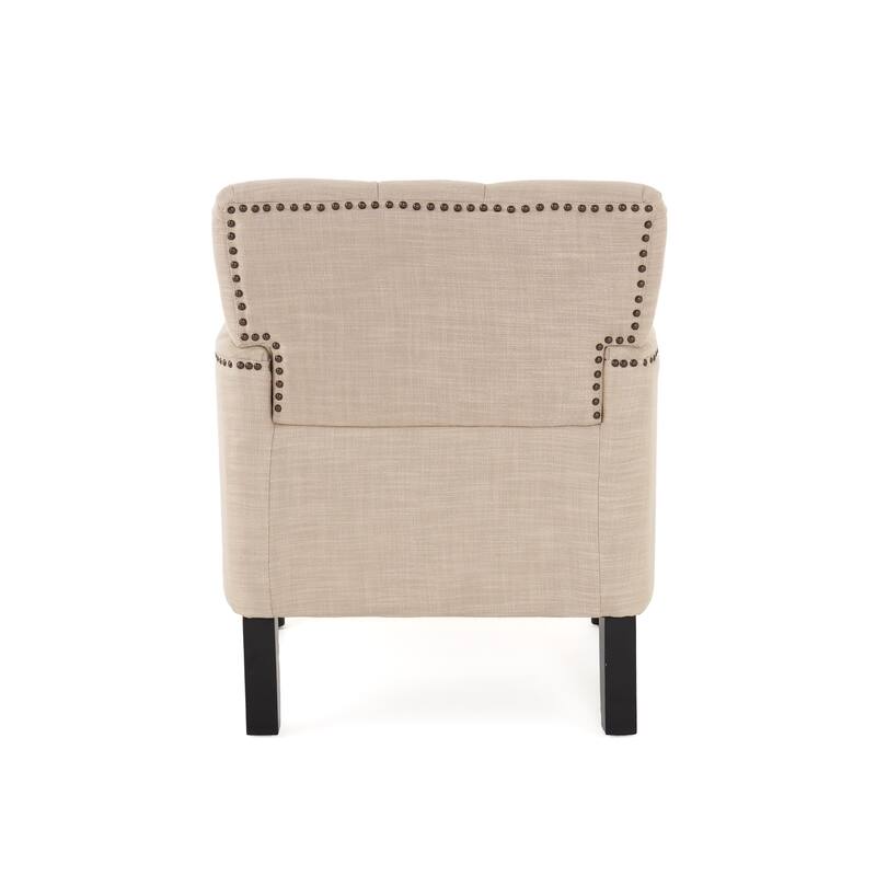 Malone Beige Club Chair