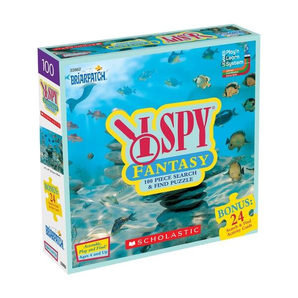 slide 2 of 7, I Spy Fantasy Search and Find Puzzle - 100 Pcs - N/A