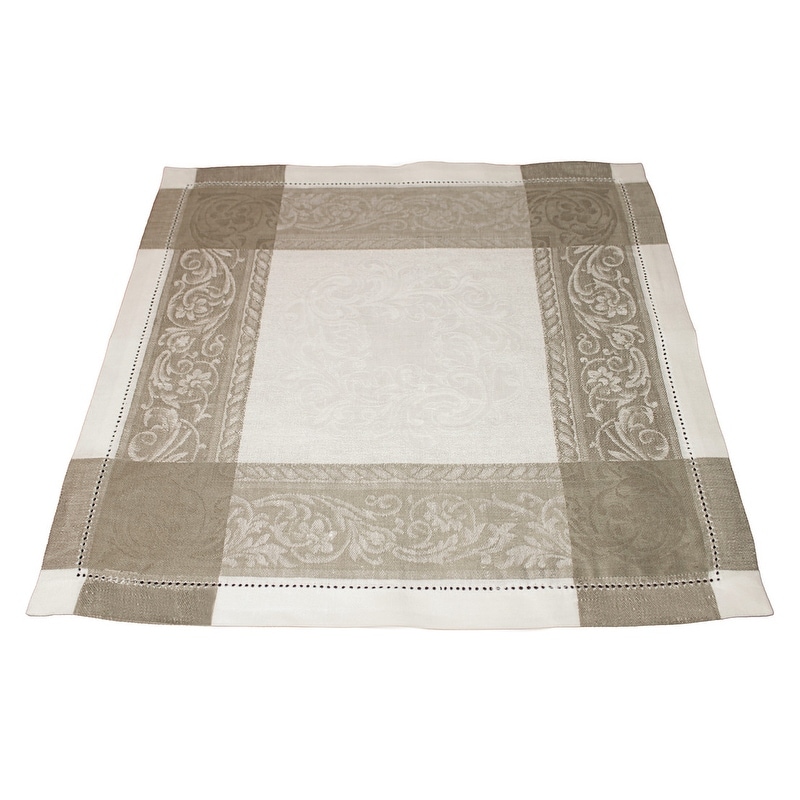 Versailles Dinner Napkins - White