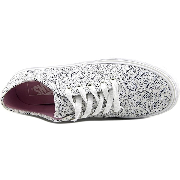 vans camden stripe white