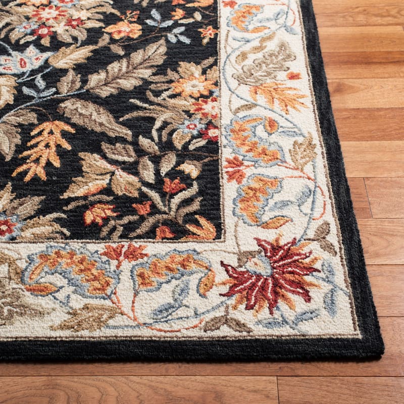 SAFAVIEH Handmade Chelsea Ashlyn French Country Floral Wool Rug