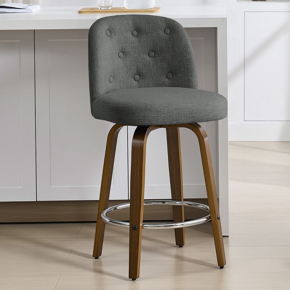 26"/29" Swivel Bar Stools/ Counter Stool with Bentwood Legs