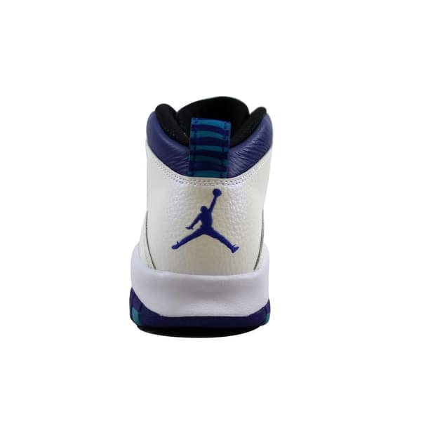 Shop Nike Grade School Air Jordan X 10 Retro White Concord Blue Lagoon Black 107 Overstock