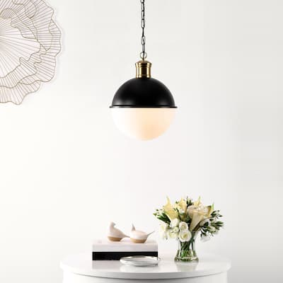 SAFAVIEH Lighting Daylily 12.7-inch Pendant - 13" W x 13" D x 18" H