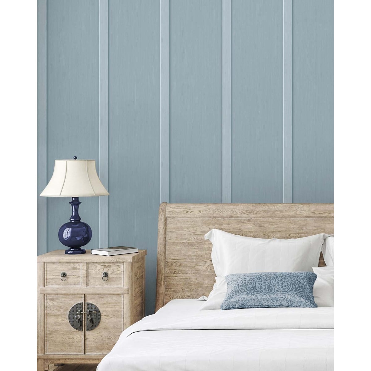 Stanley Grey Plywood Texture Wallpaper - Bed Bath & Beyond - 29735806